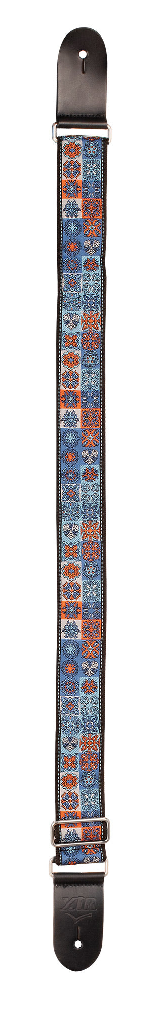 XTR | LS334 | Woven poly cotton strap - light blue pattern