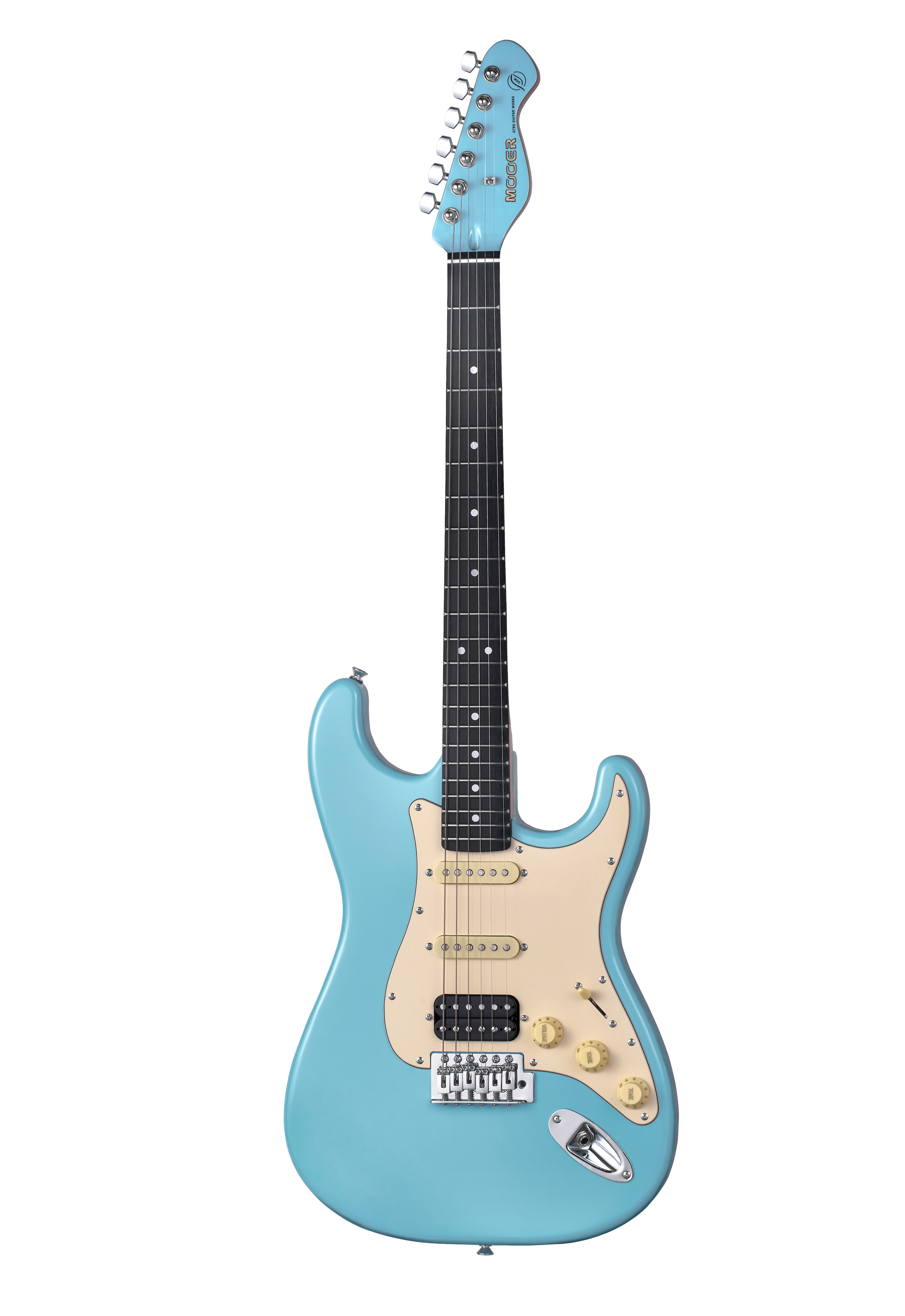 Mooer | MSC10 PRO | S Style Electric Guitar | Daphne Blue