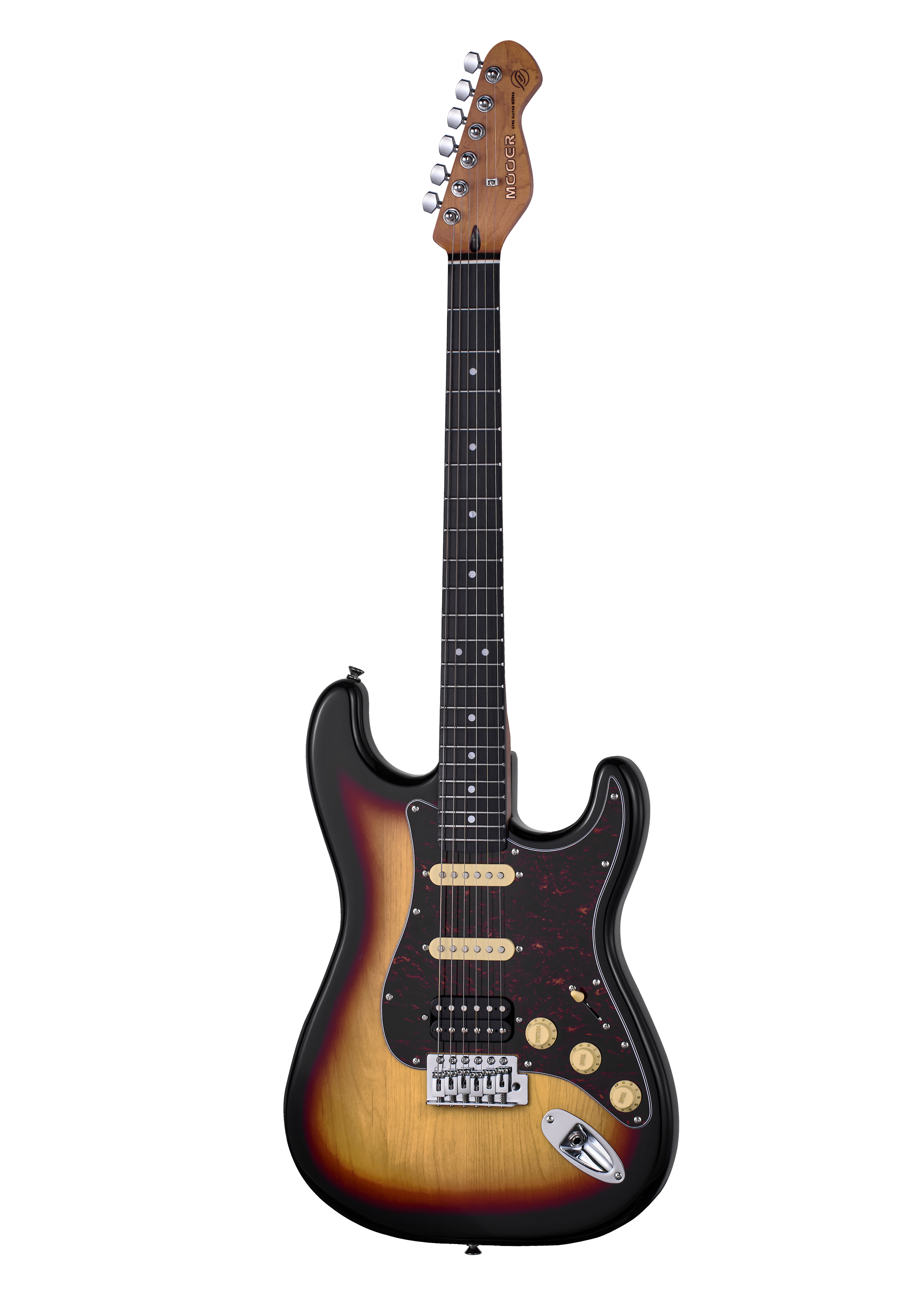 Mooer | MSC10 PRO | S Style Electric Guitar | Tobacco Sunburst