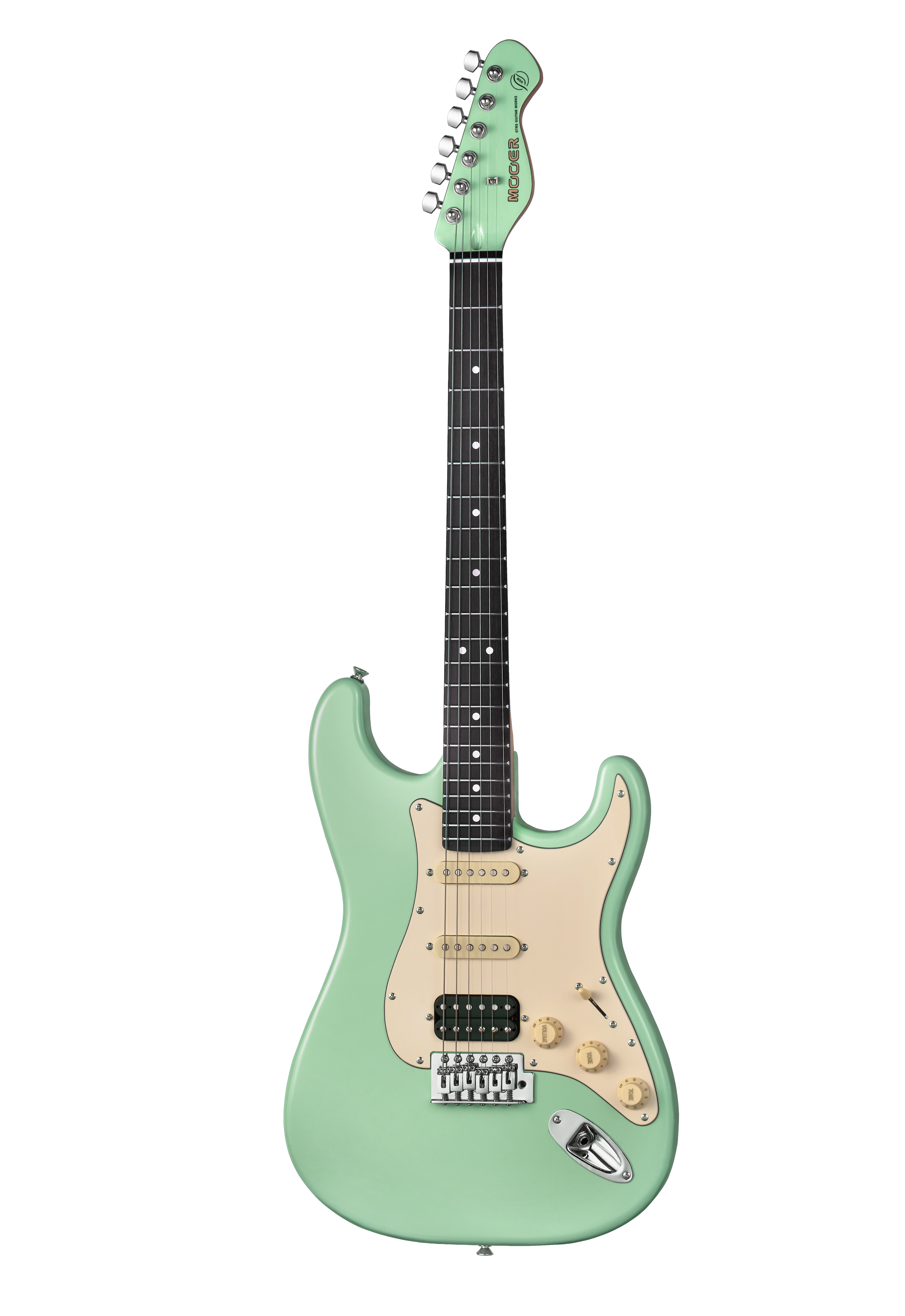 Mooer | MSC10 PRO | S Style Electric Guitar | Surf Green