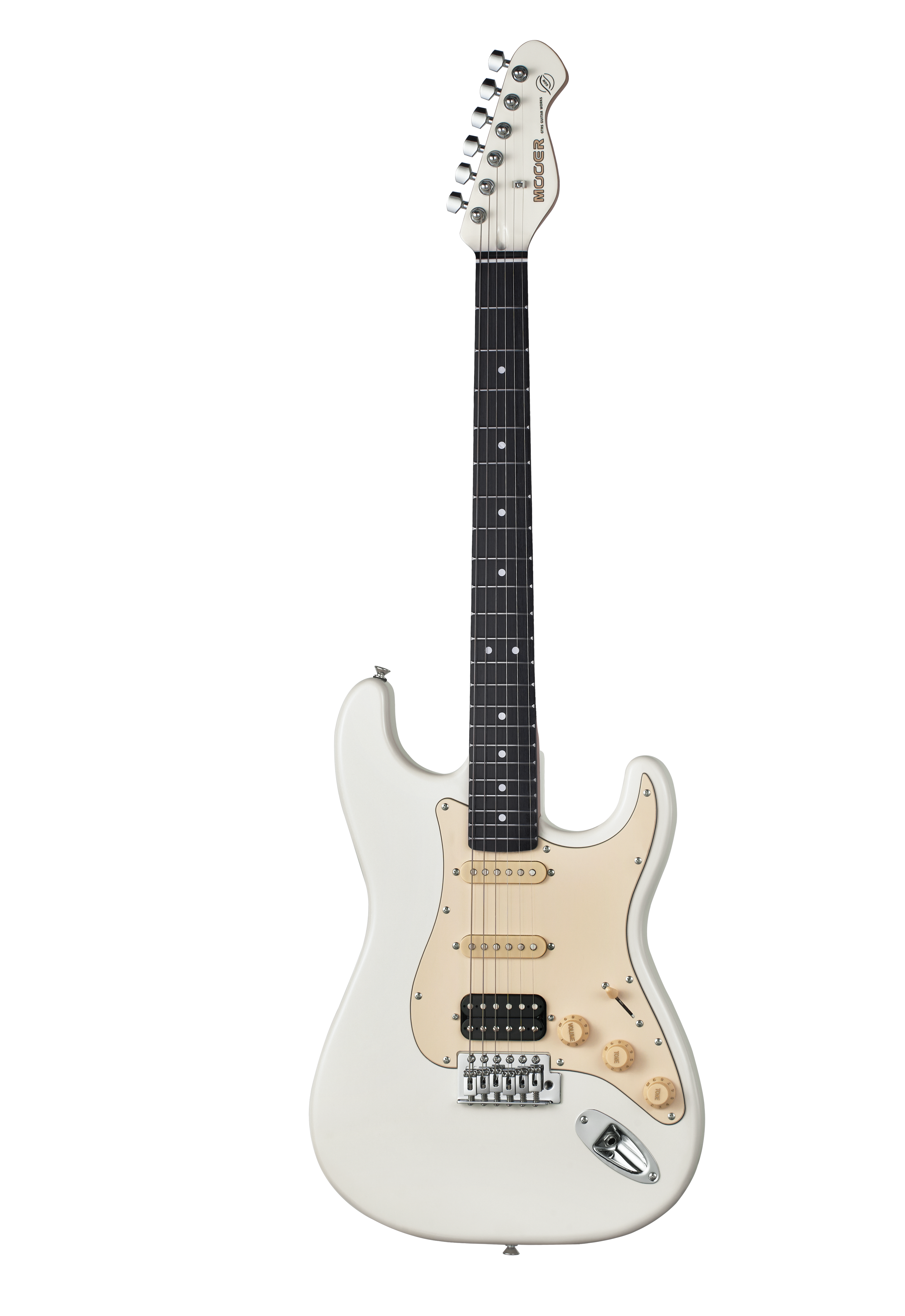 Mooer | MSC10 PRO | S Style Electric Guitar | Vintage White