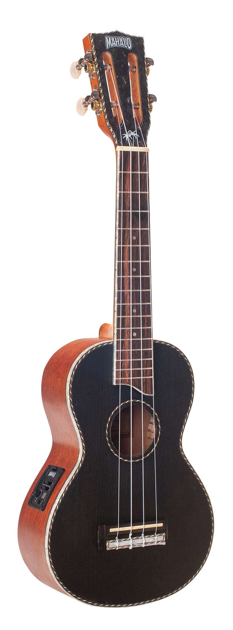 Mahalo | MP2EBK | Concert Ukulele. Electric/Acoustic.