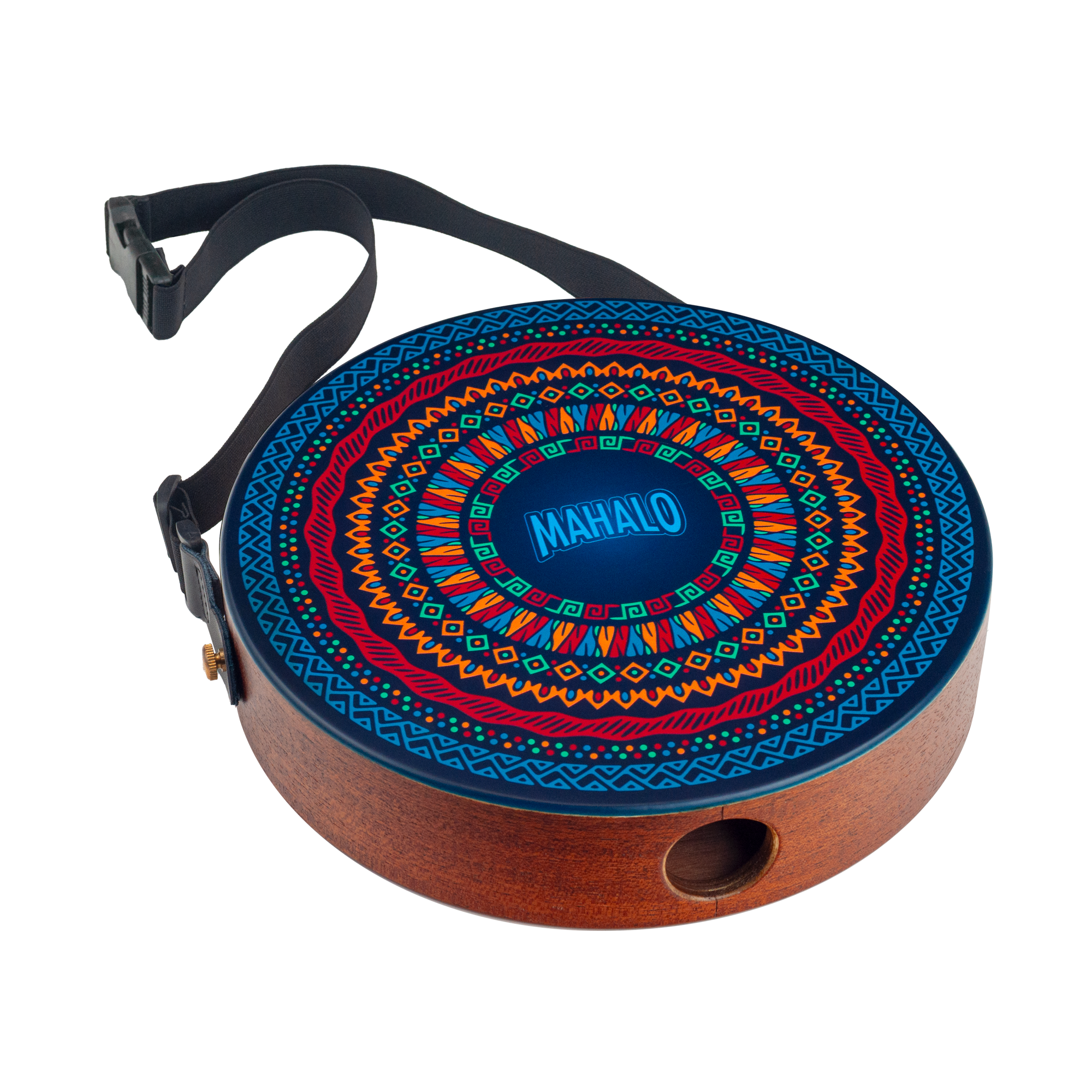 Mahalo | MPJ1CC | Laptop Cajon. Circle design.