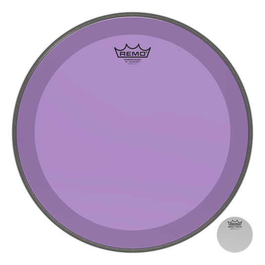 Remo | P3-1316-CT-PU | Bass Drum Head