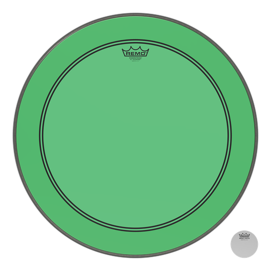 Remo | P3-1326-CT-GN | Bass Drum Head