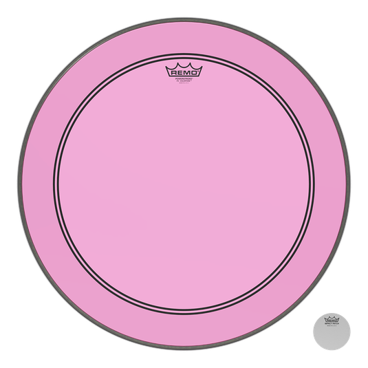 Remo | P3-1324-CT-PK | Bass Drum Head