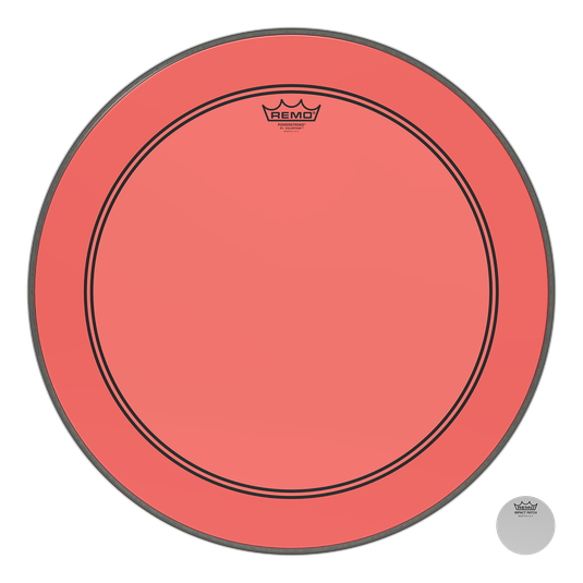 Remo | P3-1326-CT-RD | Bass Drum Head