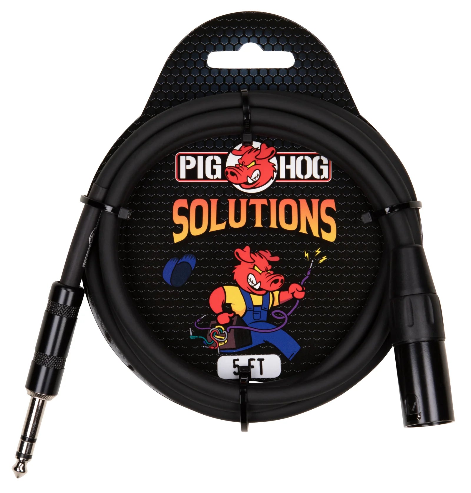 Pig Hog Solutions - TRS(M)-XLR(M) Balanced Cable