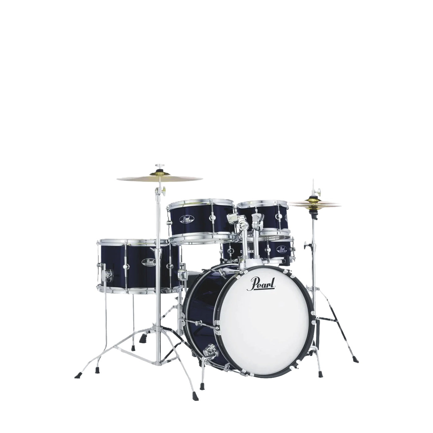 Pearl | Roadshow Junior | 5 Piece Drum Kit w/Cymbals | Royal Blue