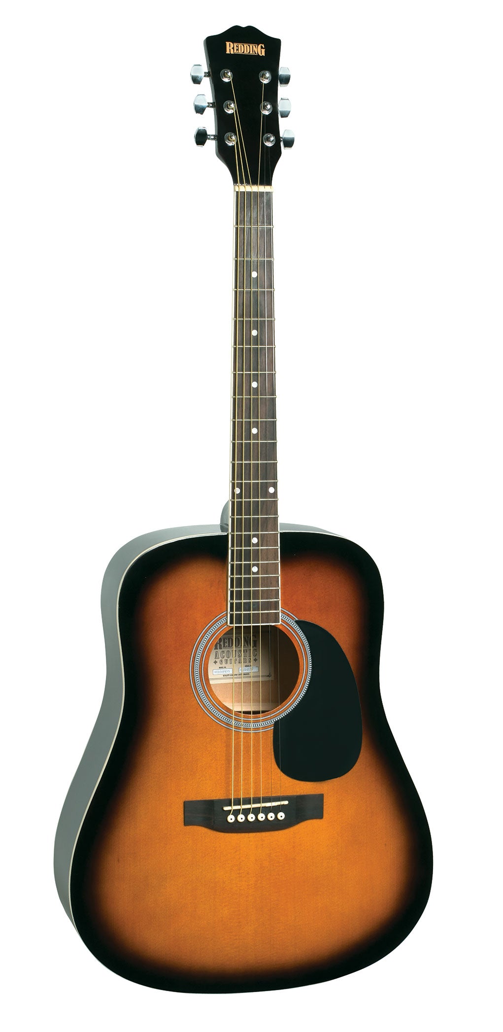 Redding | RED50PKVS | Dreadnought Guitar Package | Vintage Sunburst