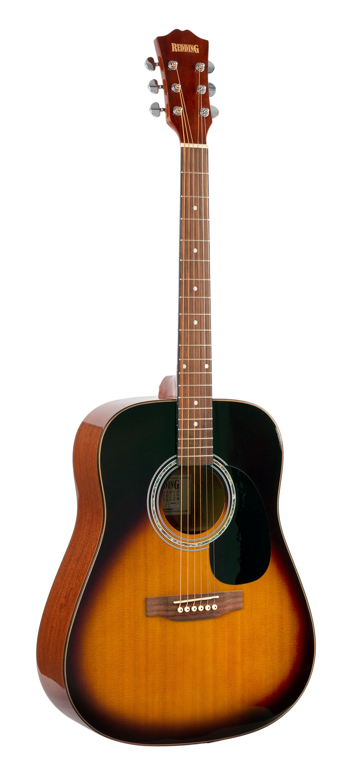 Redding | RED64TS | Dreadnought Guitar | Tobacco Sunburst