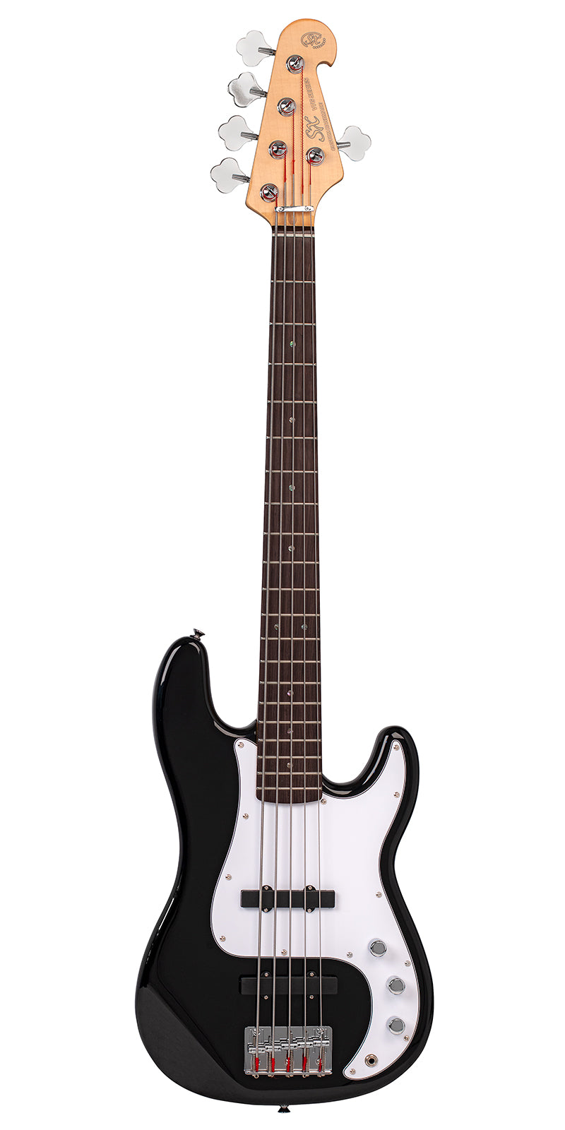 SX | VEP562B | 5 String vintage style bass guitar.
