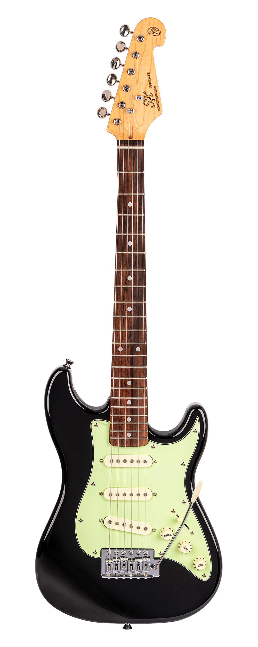 SX | VES12B | ½ size Vintage Style Electric Guitar.