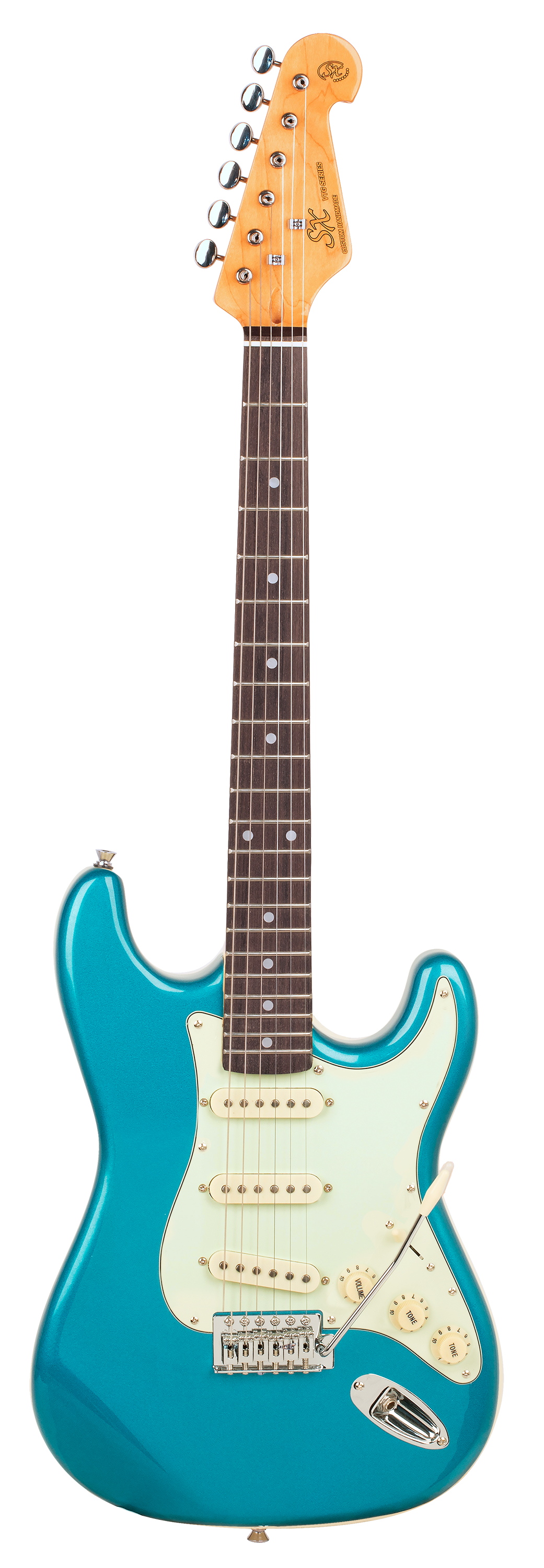 SX | VES34LPB | ¾ size vintage style electric guitar.