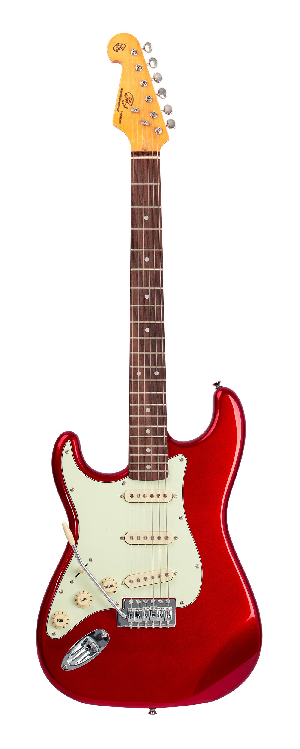SX | VES62LHCAR | Full size vintage style electric guitar. Left-hand.