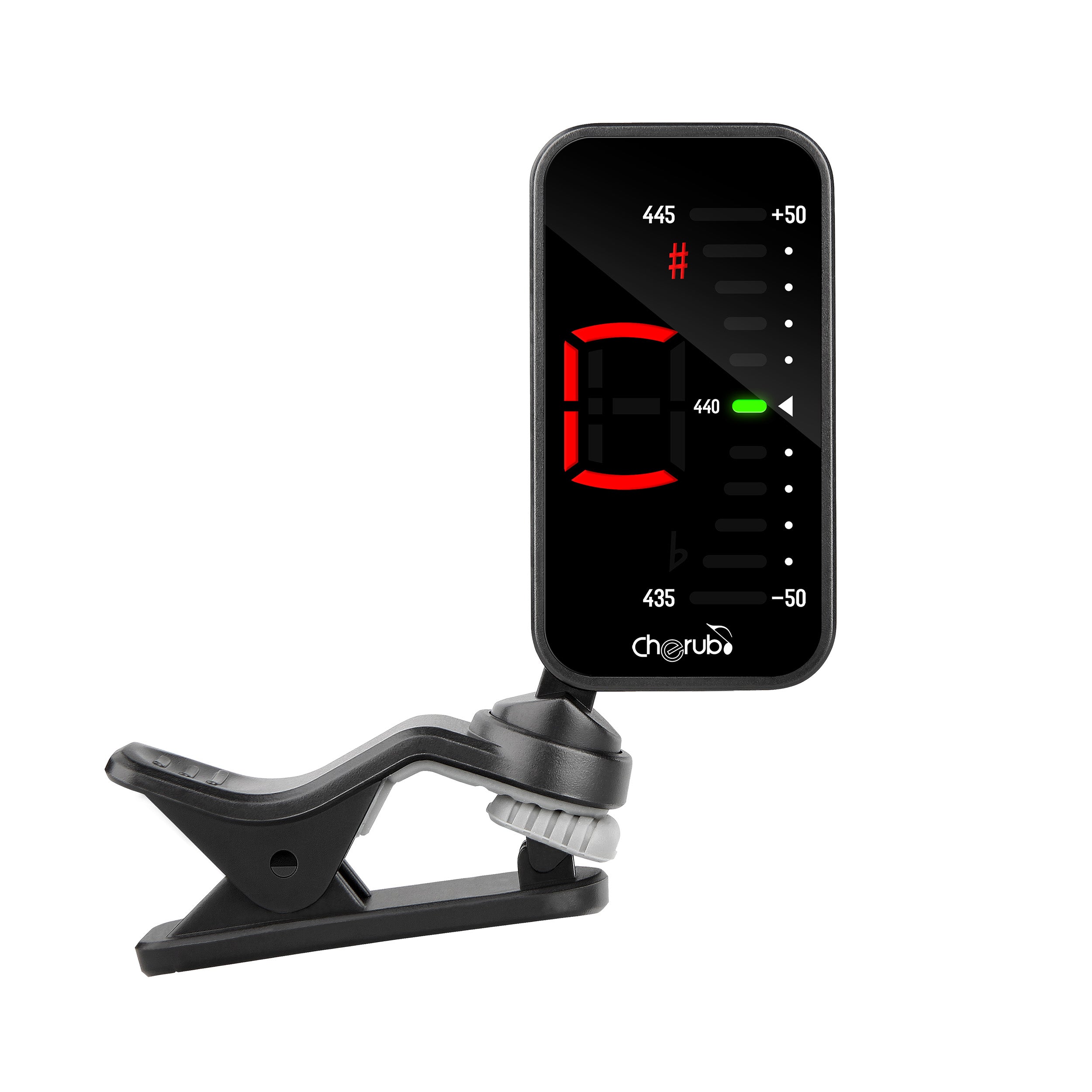 CHERUB | WST551C | Rechargeable clip-on chromatic tuner.