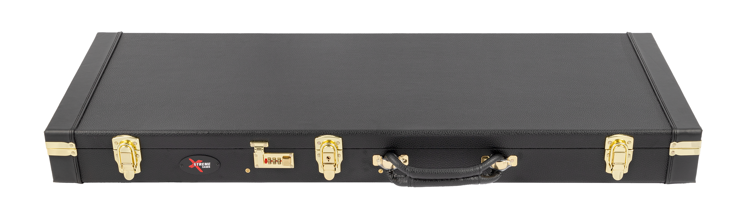 Xtreme | XC710 | Strat®/Tele® Vintage Rectangular Guitar Case - Heavy Duty.