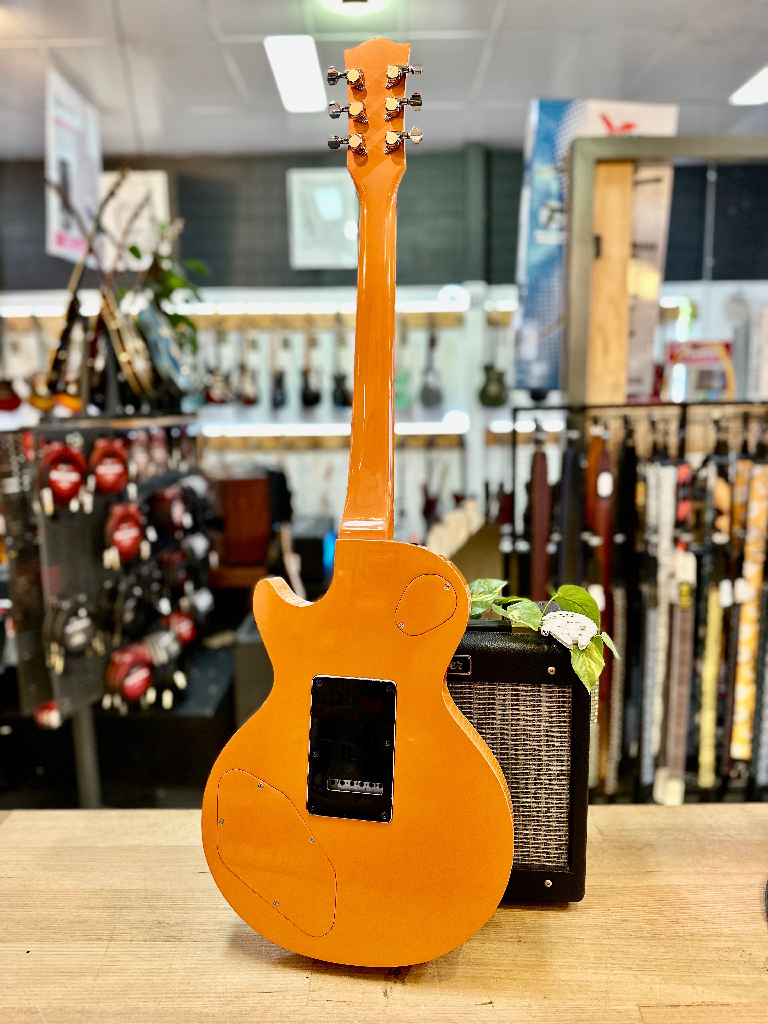 Grant | Flat Top | LP Style | Capri Orange | Made in Australia 🇦🇺