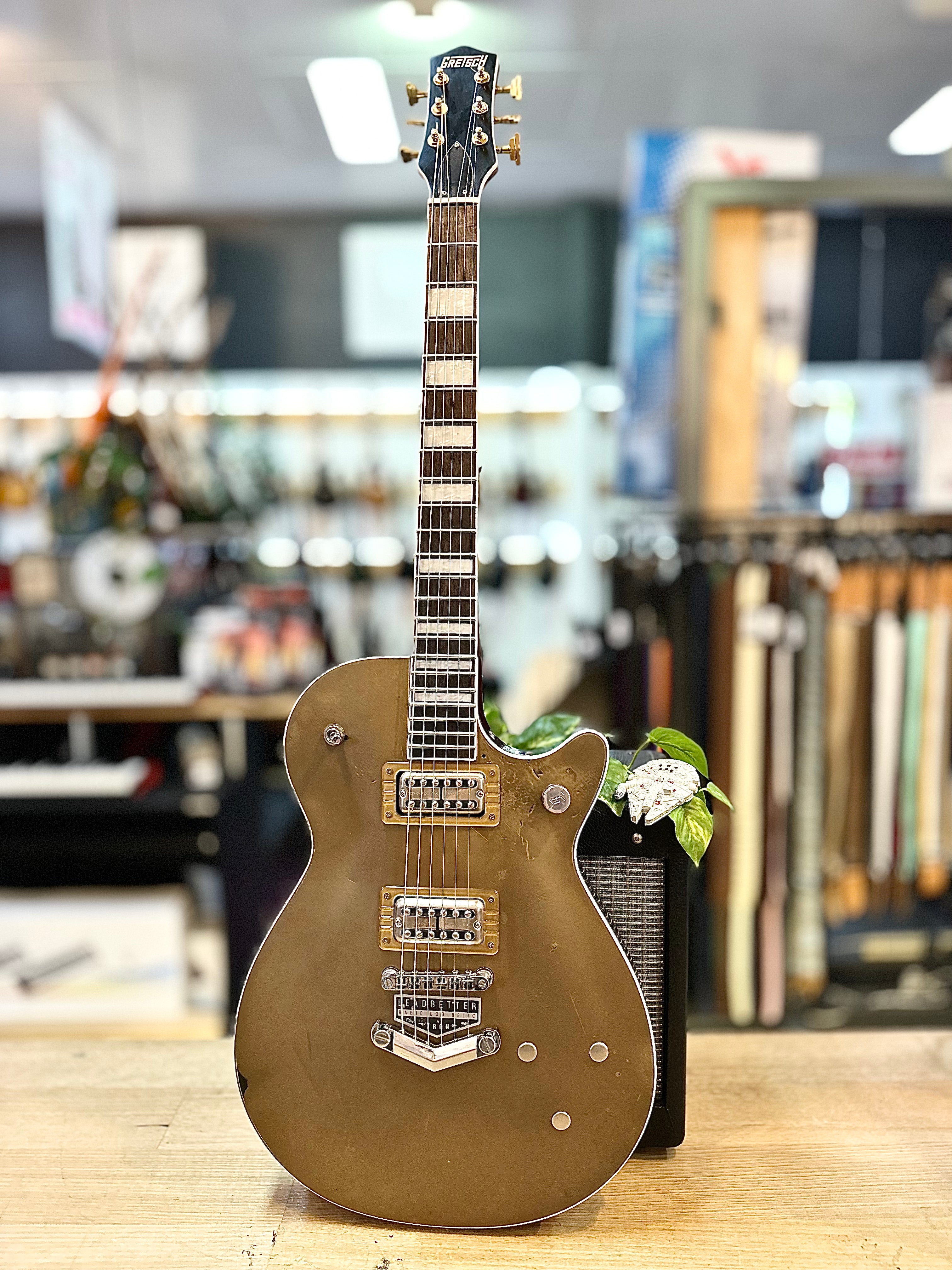 Gretsch | Leadbetter Rabid Dog Relic | Electromatic G5230T | Seymour Duncan Psyclones | Relic Old Gold