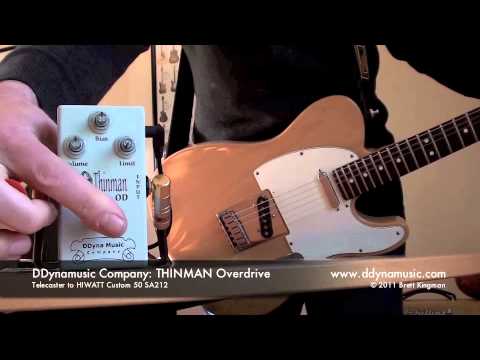 DDYNA Music Company | Thinman Overdrive | Pre-Loved Pedals