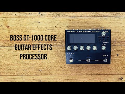 Boss | GT1000 Core | Guitar Effects Processor | Ex-Demo Pedals