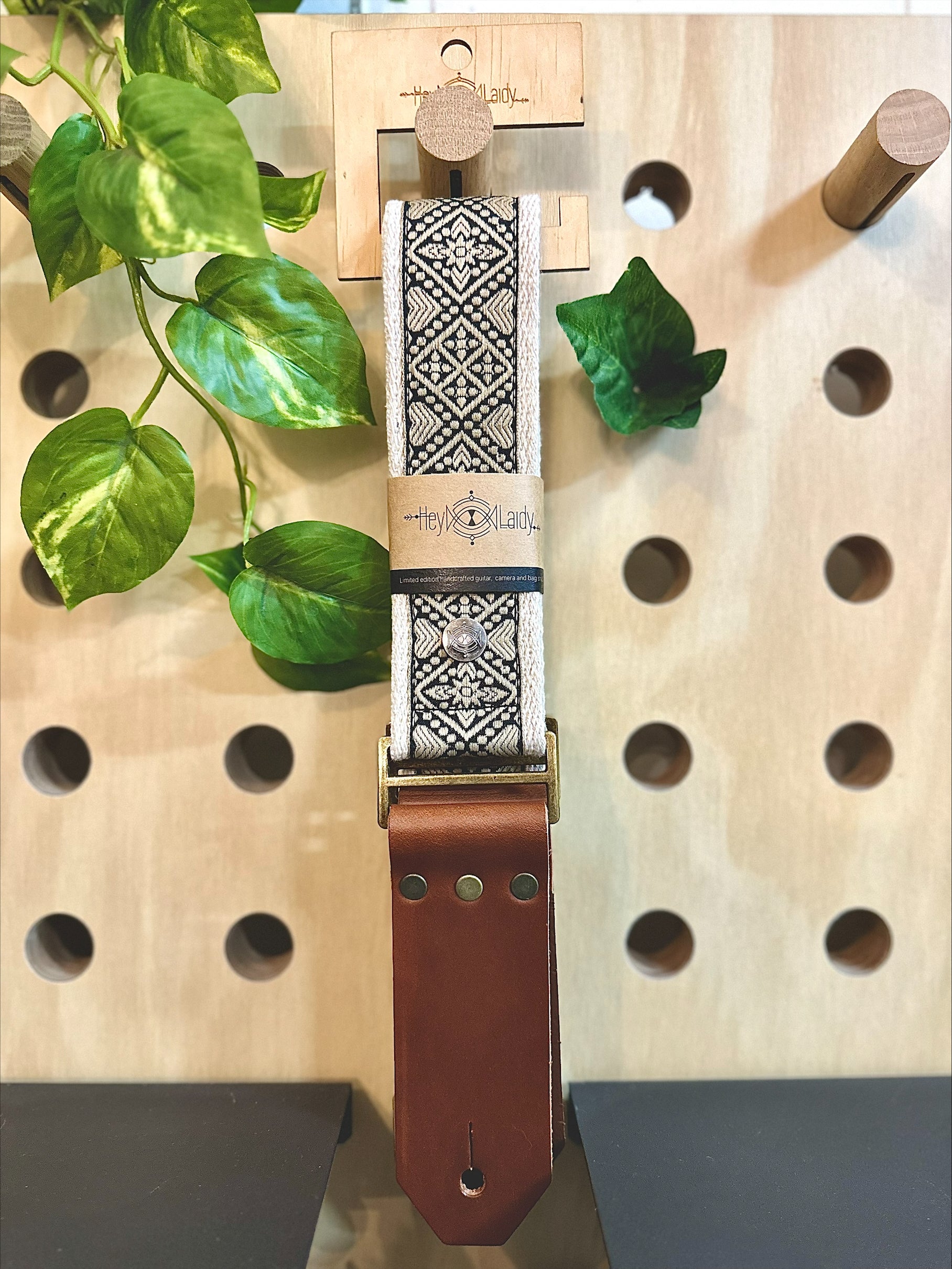 Hey Laidy | Last Goodbye | Premium Guitar Strap | Australian Made