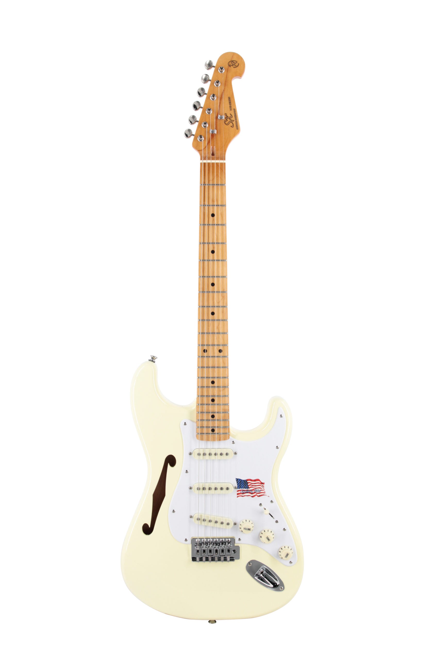 SX | ALD2HVWH | Alder Series Electric Guitar | Vintage white