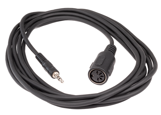 Australasian | AMD10F | MIDI To TRS Cable | Black