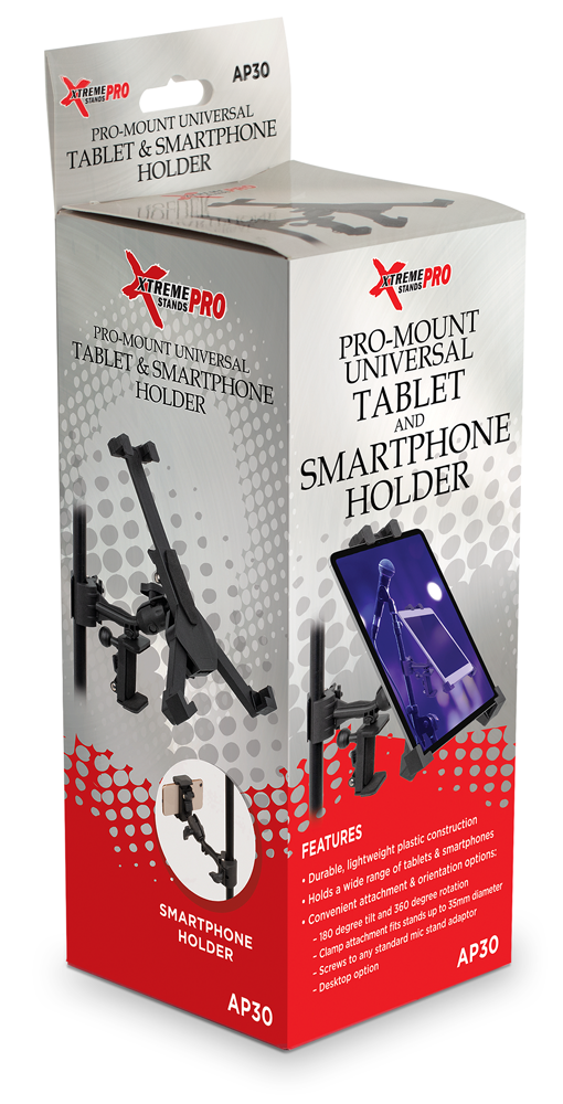 XTREME PRO | AP30 | Pro-Mount Tablet & Smartphone / Power Bank Holder Pro Series