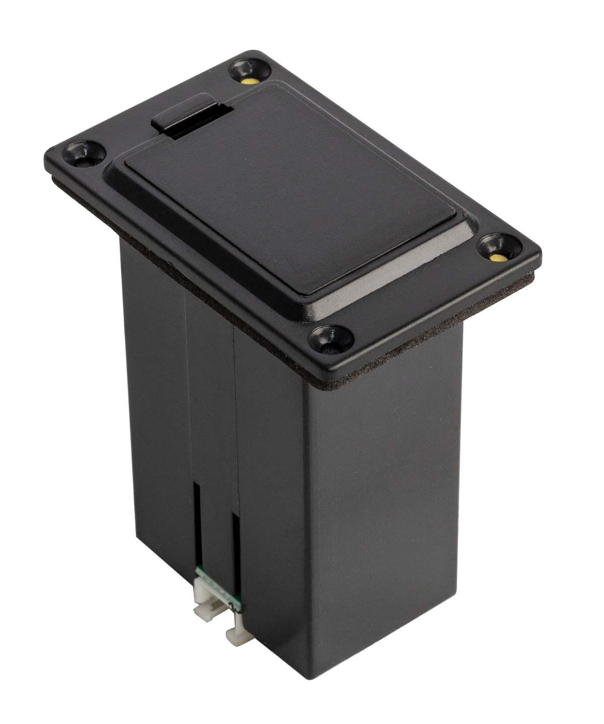 | B3850 | Replacement 9v Battery Compartment for Guitar | Black