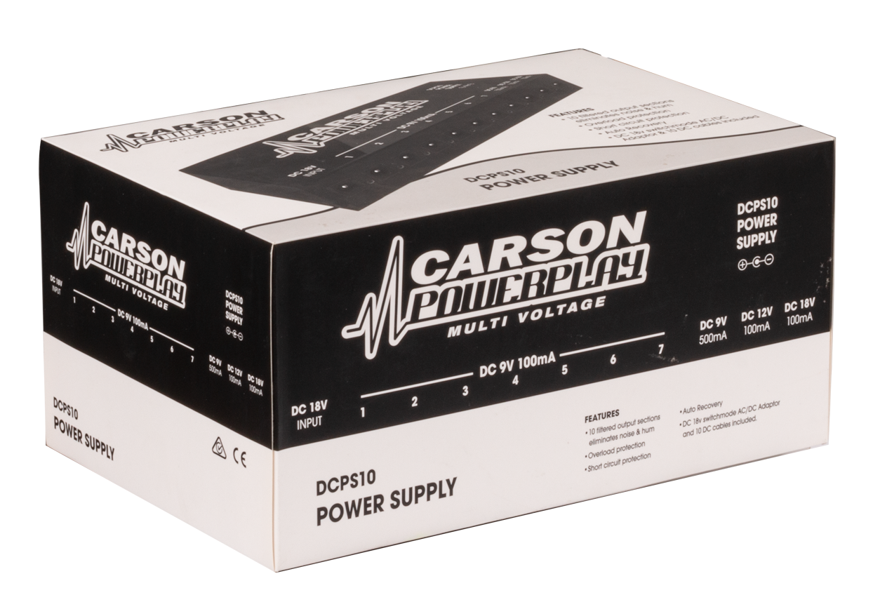 Carson | DCPS10 | Multi Power Supply | Black