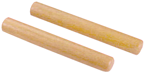CPK | ED195 | Wooden Claves | Natural