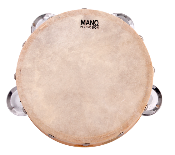 Mano Percussion | ED615 | Tambourine | Natural