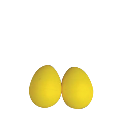 Mano Percussion | EM102 | Egg Maracas | Yellow