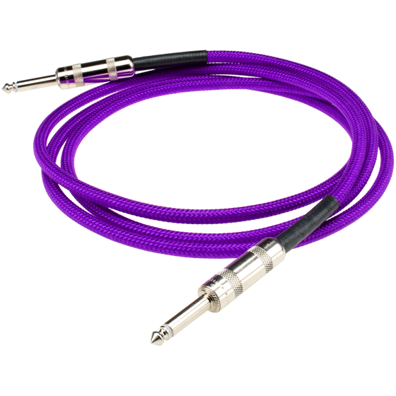 DiMarzio | EP1710PL | 10 ft Pro Guitar Cable | Electric Purple