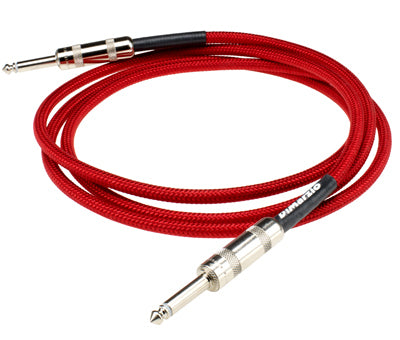DiMarzio | EP1710R | 10 ft Pro Guitar Cable | Red