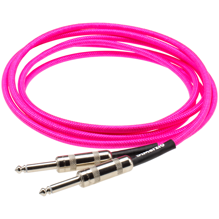 DiMarzio | EP1718NP | 18 ft Pro Guitar Cable | Neon Pink