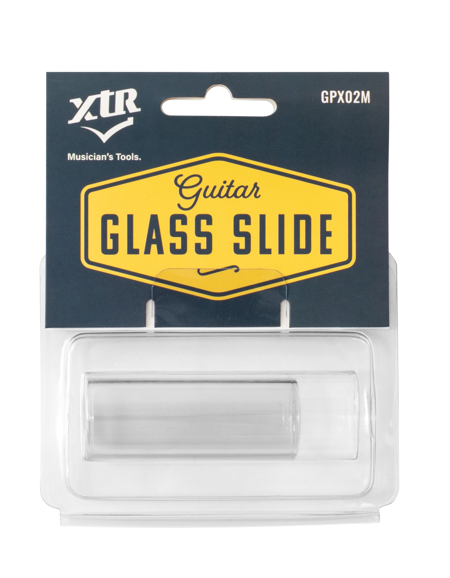 XTR | GPX02M | Glass Slide. Medium. | Transparent