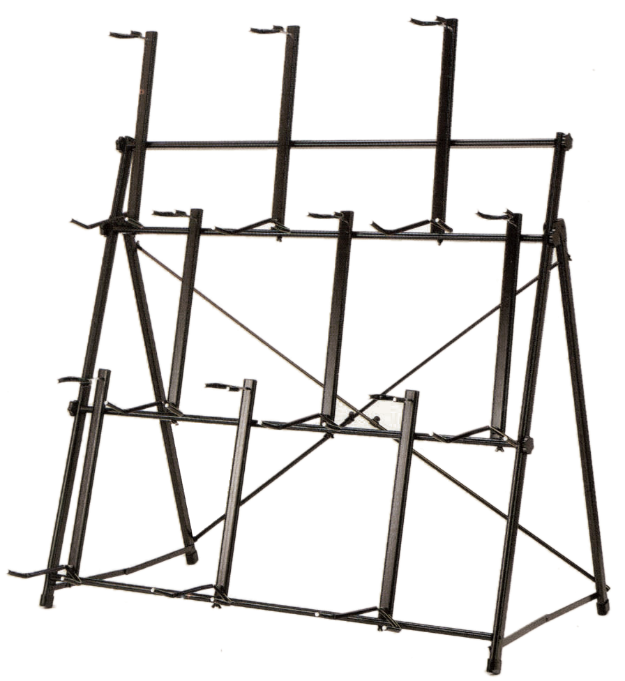 CPK | GS209 | 9 Guitar Display Stand | Black