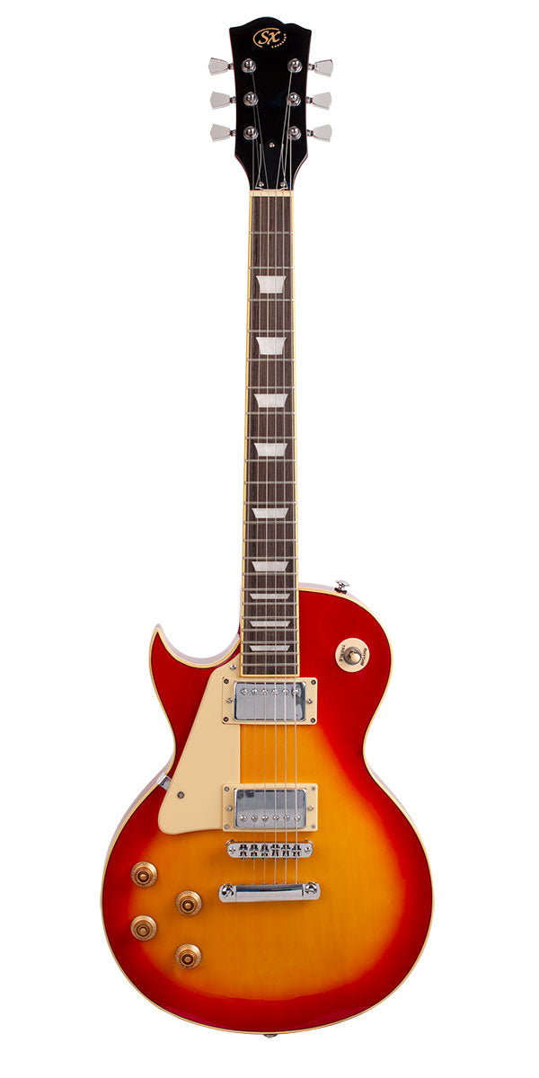 SX | GTSE3SKLHCS | Electric Guitar Package - 4/4 size Left Hand | Cherry Sunburst