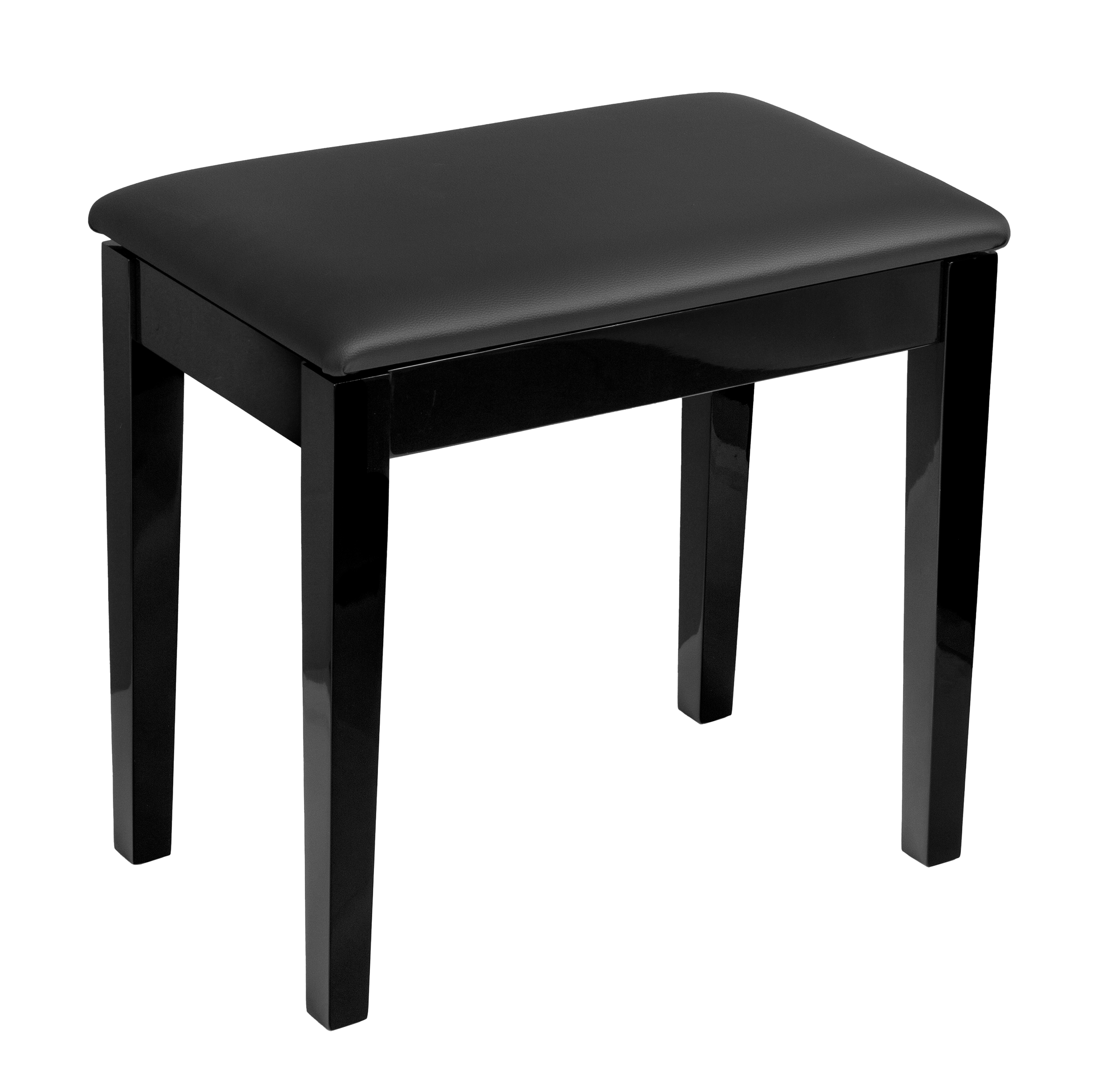 Hemingway | HPB10B | Budget Piano Stool | Polished ebony.