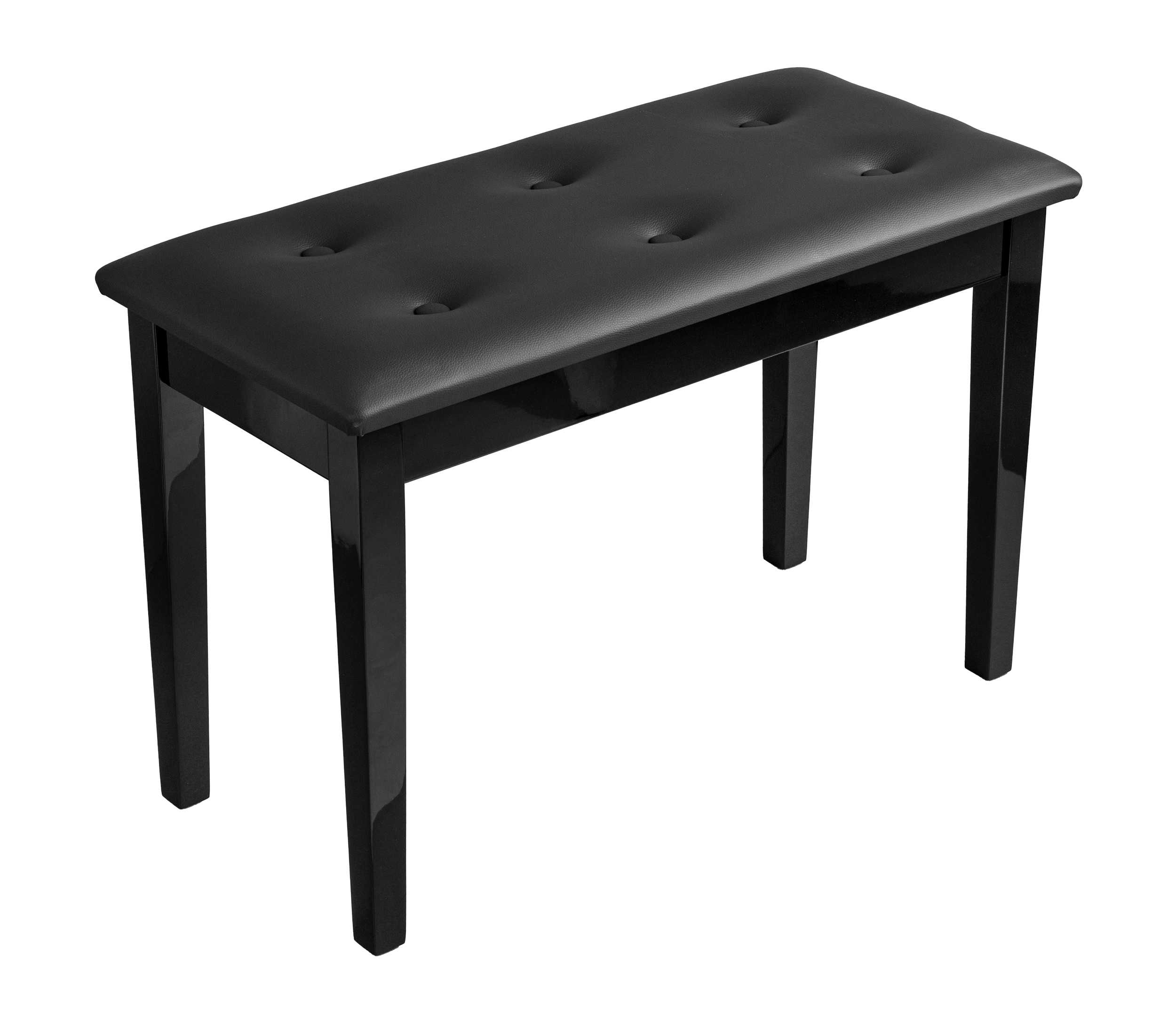 Hemingway | HPB13B | Budget Piano Stool | Polished ebony.