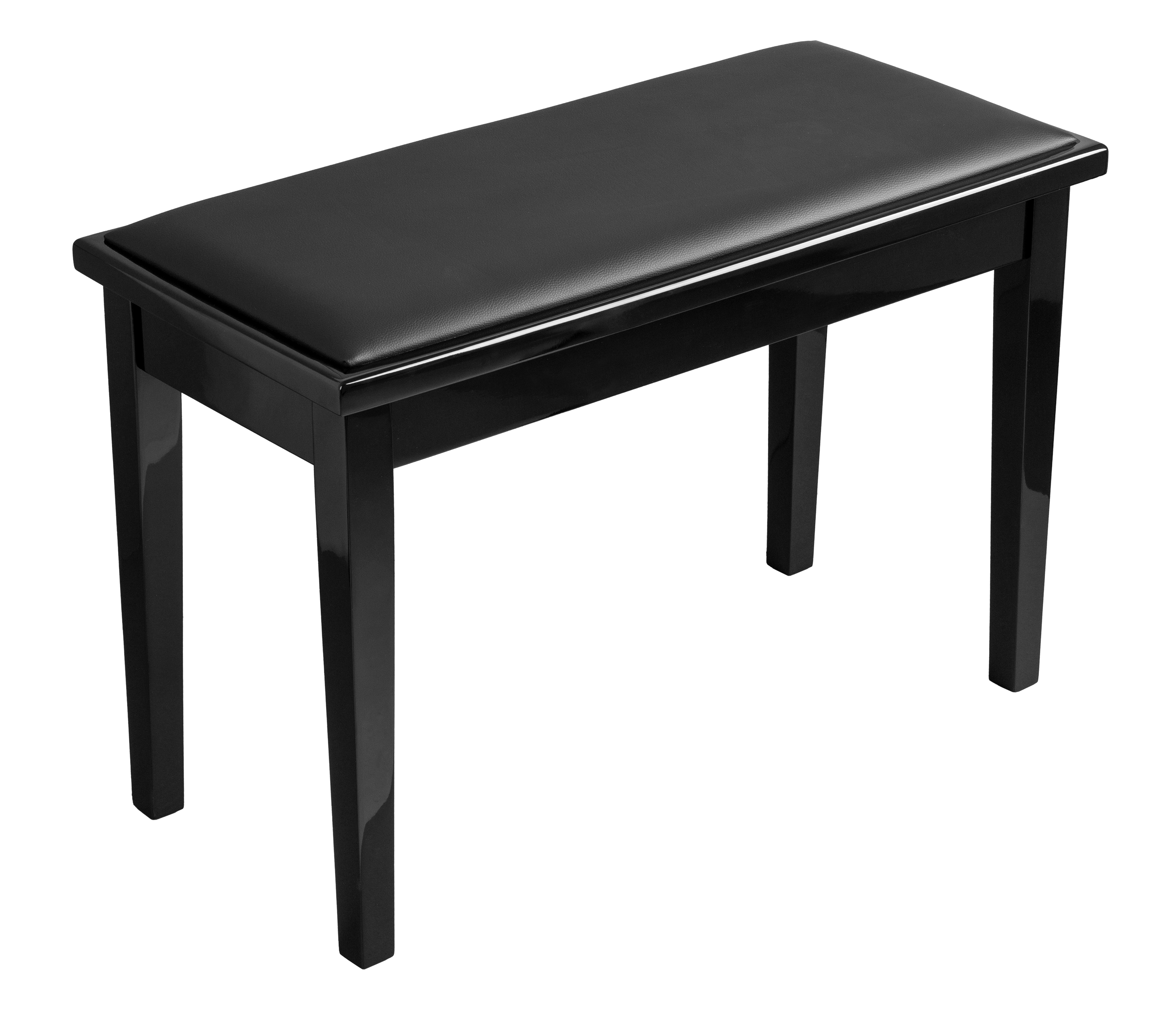 Hemingway | HPB17B | Budget Piano Stool | Polished ebony.
