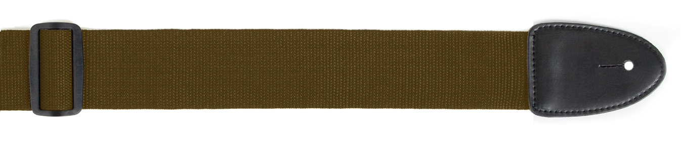 XTR | LS001BR | Poly Web Guitar Strap | Brown