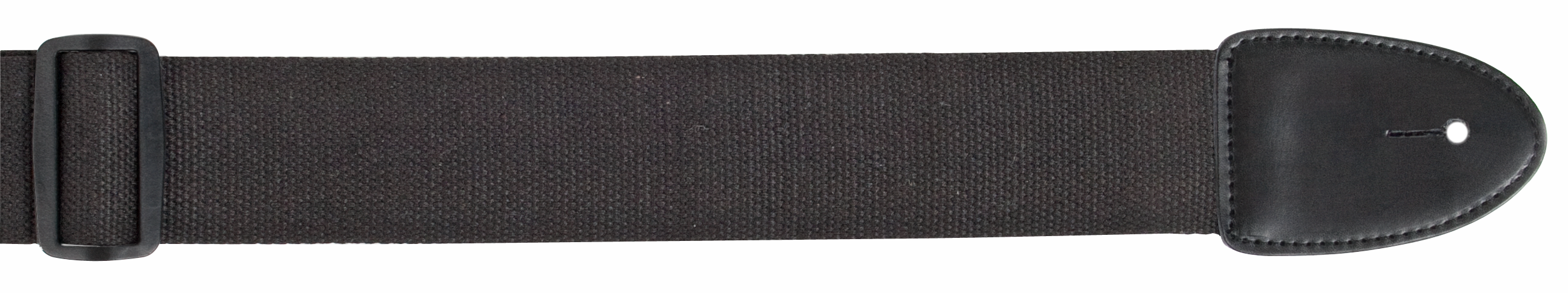 XTR | LS002BK | Cotton Web Guitar Strap | Black