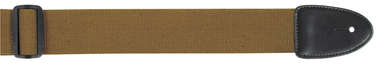 XTR | LS002KH | Cotton Web Guitar Strap | Khaki