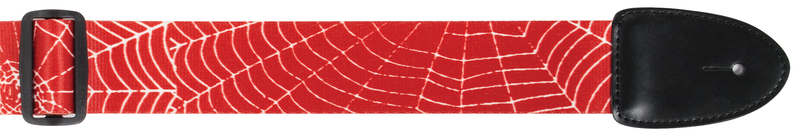 XTR | LS054 | Poly Guitar Strap | Red Web