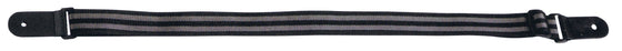XTR | LS300 | Ukulele Strap | Black/Grey Stripes