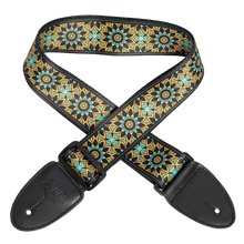  XTR | LS400 | Guitar Strap. | Turquoise/yellow