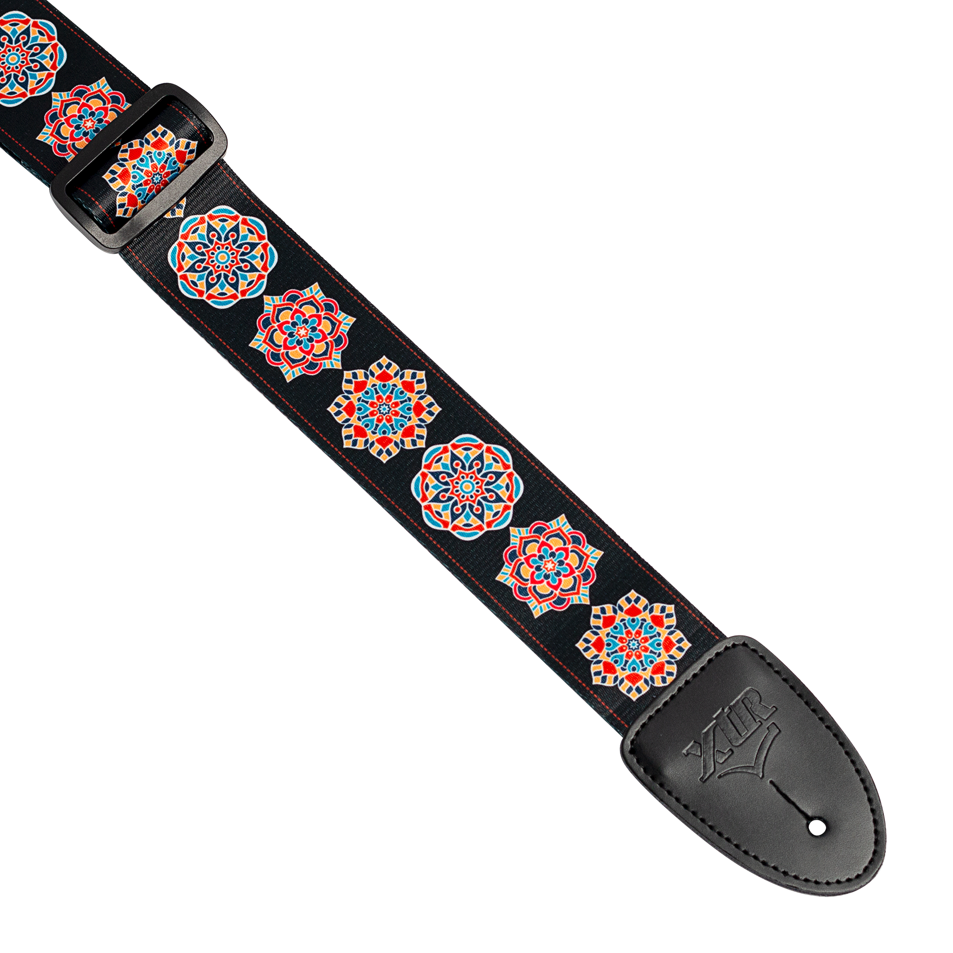 XTR | LS406 | Guitar Strap | Green/red